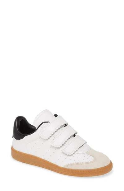 Isabel Marant Beth Leather Low-top Sneakers In White