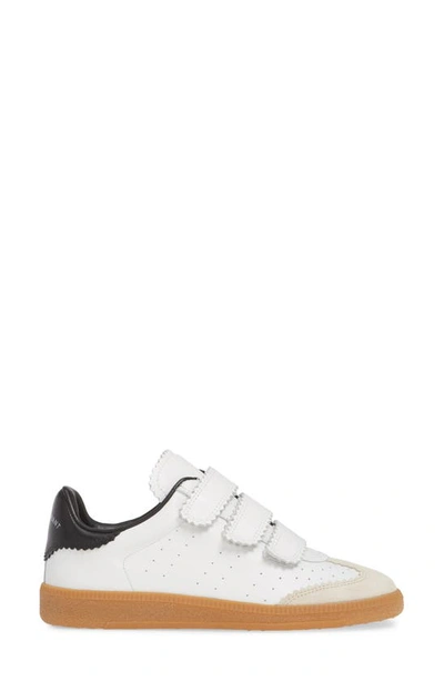 Isabel Marant Beth Leather Low-top Sneakers In White