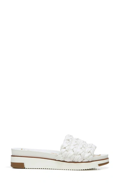 Shop Sam Edelman Ainslie Slide Sandal In Bright White