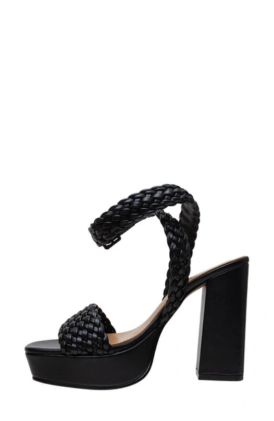 Shop Lisa Vicky Jewel Platform Sandal In Black