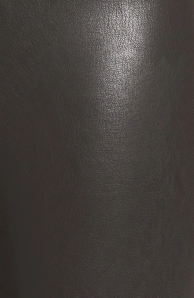 Commando Perfect Control Faux Leather Leggings In Black
