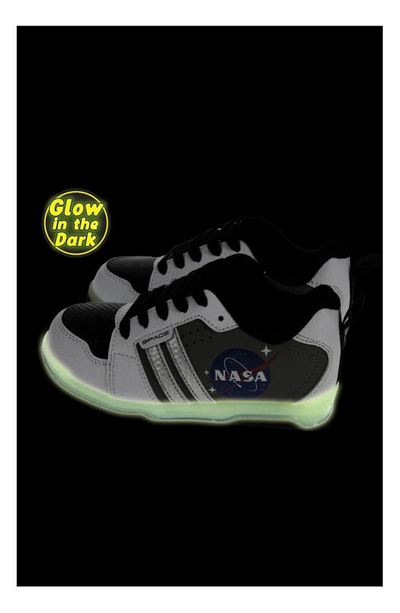 Shop Sg Footwear Nasa Glow Casual Sneaker In White