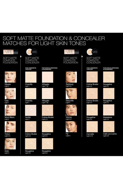 Nars Soft Matte Complete Concealer Chantilly 0.21 oz/ 6.21 ml In Chantilly