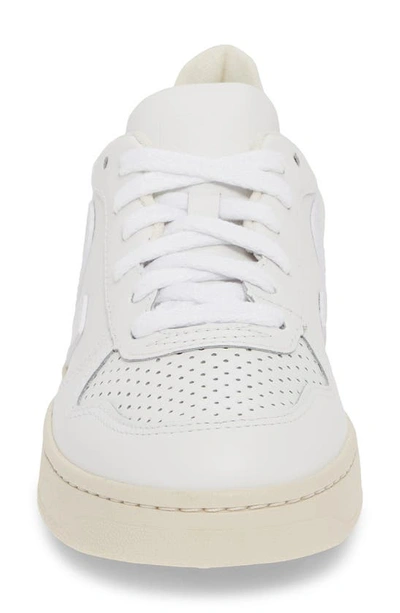 Shop Veja V-10 Sneaker In Extra White