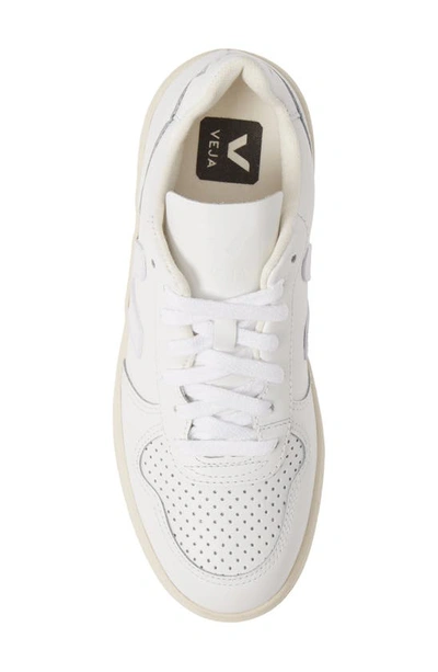 Shop Veja V-10 Sneaker In Extra White