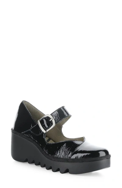 Fly London Baxe Mary Jane Pump In 003 Black Luxor | ModeSens