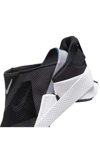 Shop Nike Go Flyease Slip-on Sneaker In Black/ White