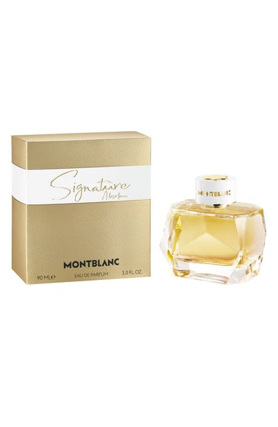 Montblanc Signature Absolue Eau De Parfum, 1.7 oz | ModeSens