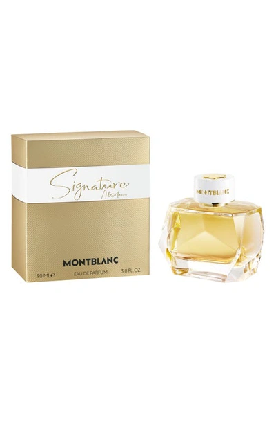 Shop Montblanc Signature Absolue Eau De Parfum, 3 oz