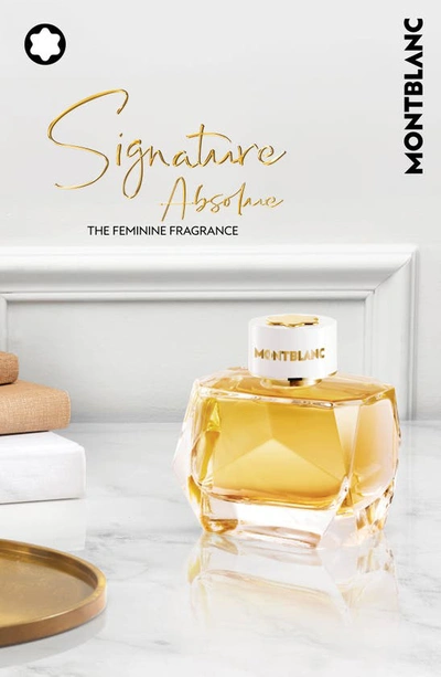 Shop Montblanc Signature Absolue Eau De Parfum, 3 oz