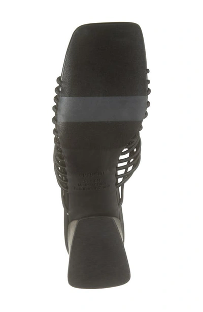Shop Open Edit Clover Sandal In Black