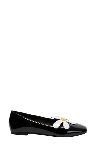 Shop Katy Perry The Evie Daisy Flat In Black