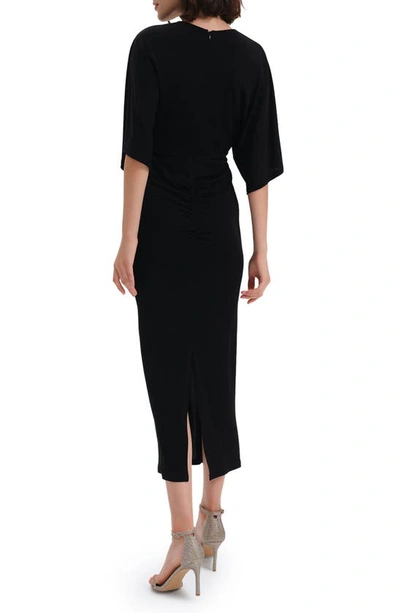 Shop Diane Von Furstenberg Valerie Maxi Dress In Black