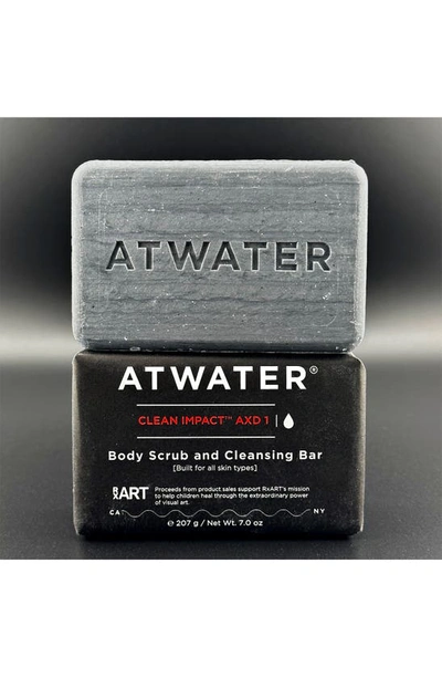 Atwater Clean Impact Axd1 Body Scrub & Cleansing Bar, 7 oz