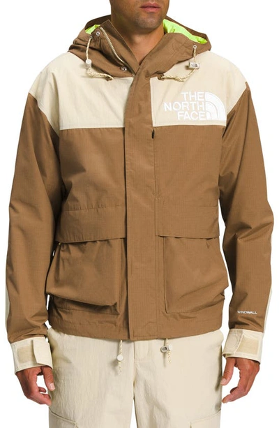 Shop The North Face '86 Low-fi Hi-tek Waterproof Mountain Jacket In Utility Brown/ Gravel