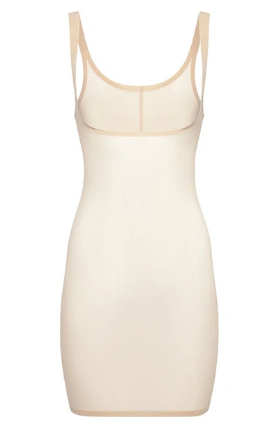 Wolford Tulle Forming Underbust Shaper Dress In Nude