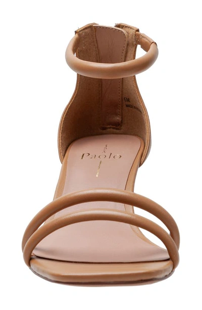 Shop Linea Paolo Violeta Wedge Sandal In Desert