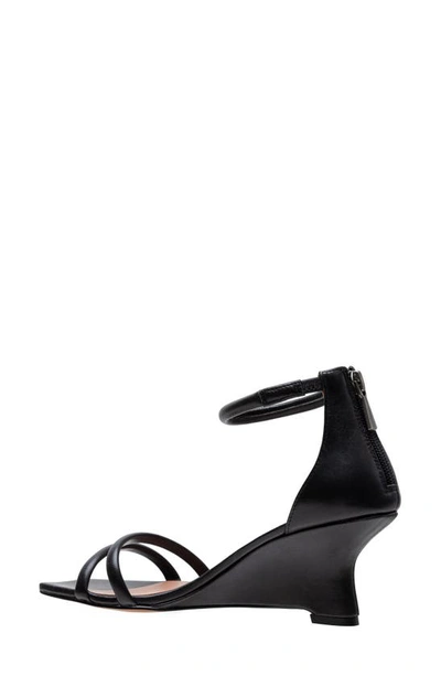 Linea Paolo Violeta Wedge Sandal In Black