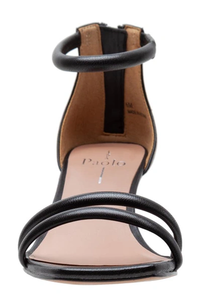 Linea Paolo Violeta Wedge Sandal In Black