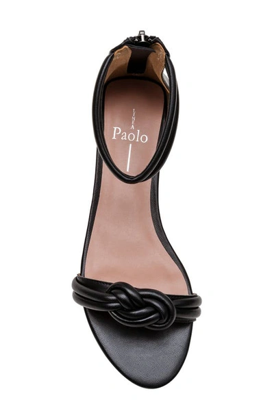 Shop Linea Paolo Leonie Ankle Strap Sandal In Black