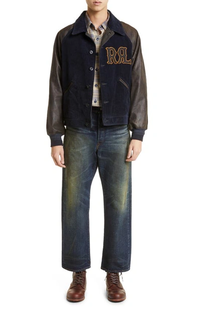 Polo Ralph Lauren Vintage Straight Leg Jeans In Givins Wash