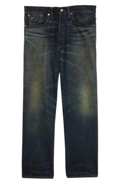 Polo Ralph Lauren Vintage Straight Leg Jeans In Givins Wash