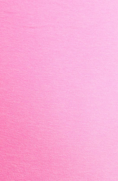 Shop Beyond Yoga Empire Waist Maternity Leggings In Pink Hype Heather
