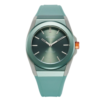 Shop D1 Milano Watch Carbonlite 40.5mm In Blue