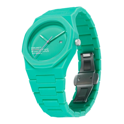 Shop D1 Milano Watch Polycarbon 40.5mm In Blue/green