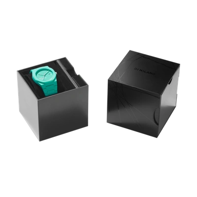 D1 Milano Watch Polycarbon 40.5mm In Blue/green