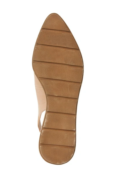 Shop Eileen Fisher Devi Slingback Wedge Sandal In Latte