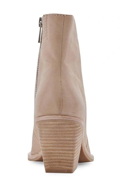 Shop Dolce Vita Volli Pointed Toe Bootie In Dune Nubuck