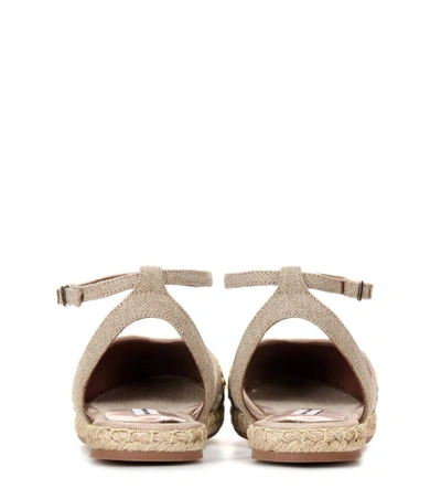 Shop Tabitha Simmons Dotty Meadow Embroidered Espadrilles In Eatural