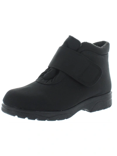 Shop Toe Warmers Active Womens Waterproof Booties Ankle Boots In Black