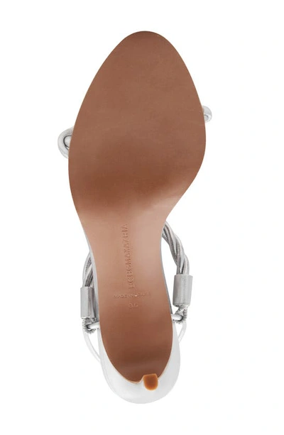 Shop Bcbgmaxazria Taylor Braided Sandal In Silver