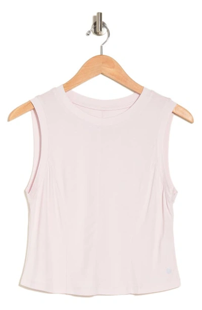 Shop Apana Direction Crop Tank In Orchid Ice Heather