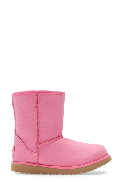 Shop Ugg Classic Short Ii Waterproof Boot In Pink Azalea