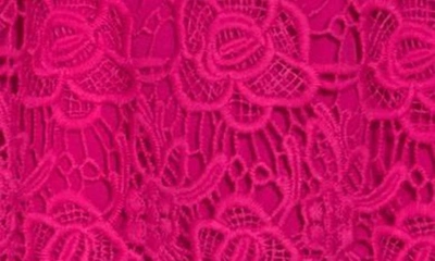 Nanette Lepore Lace Top In Desire Pink