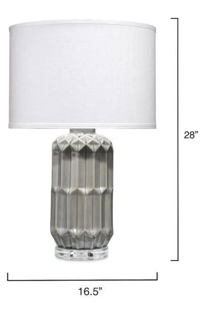 Jamie Young Jewel Table Lamp In Grey