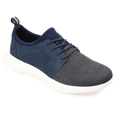 Shop Thomas & Vine Hadden Knit Casual Sneaker In Blue
