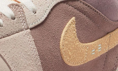 Shop Jordan Air  1 Low Special Edition Craft Sneaker In Taupe Haze/ Mint Foam/ Gold