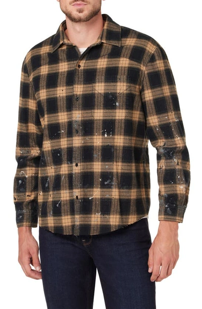 Shop Hudson Jeans Long Sleeve Shirt In Painter Check