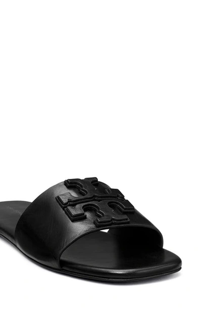 Tory Burch Woman Sandals Black Size 7 Leather In Black
