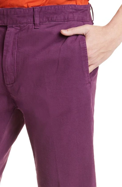 Shop Massimo Alba Winch2 Baby Corduroy Trousers In Plum