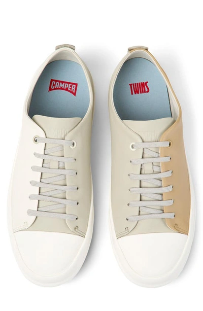 Shop Camper Twins Mismatched Colorblock Sneaker In White
