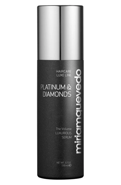 Shop Miriam Quevedo Platinum & Diamonds The Volume Luxurious Serum, 5 oz