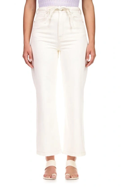 Shop Sanctuary Flashback Belted Crop Jeans In Powdered S