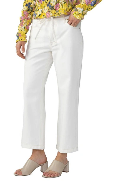 Shop Sanctuary Flashback Belted Crop Jeans In Powdered S