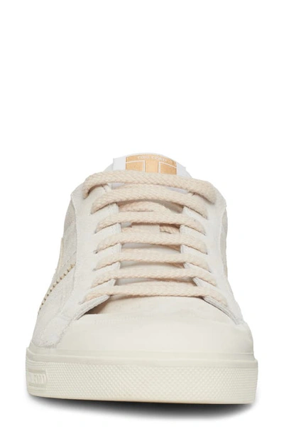 Shop Tom Ford Jarvis Low Top Sneaker In White/ Beige/ Ivory