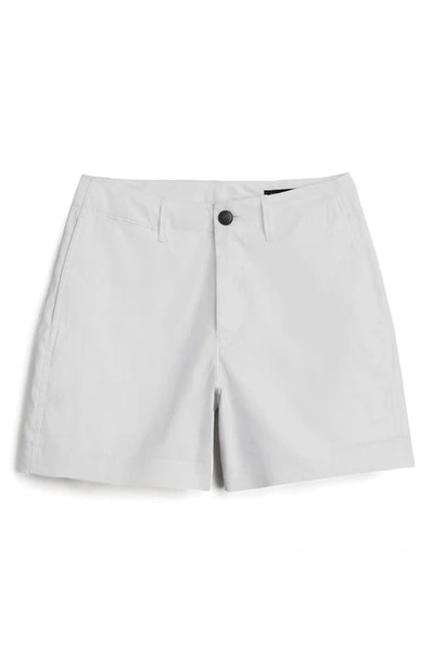 Shop Rag & Bone Sofie Linen Blend Shorts In White